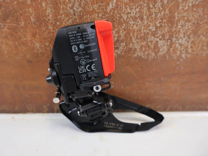 Schaltungsteile von Sram, SRAM FORCE E1 AXS UMWERFER 2X12 FACH ANLÖT vor USEDBIKES-OB.DE Hintergrund