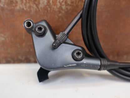 Brems-/ Schalthebel von Sram, SRAM Force eTap AXS D1 Scheibenbremsenset Flatmount vor USEDBIKES-OB.DE Hintergrund