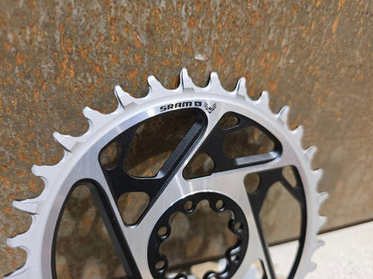 Kettenblatt von Sram, SRAM KETTENBLATT T - TYPE EAGLE XX SL / 0MM OFFSET / 34 ZÄHNE in variant_title vor USEDBIKES - OB.DE Hintergrund