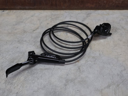 Bremse von Sram, SRAM LEVEL TL BREMSSET VORNE U. HINTEN SCHWARZ vor USEDBIKES - OB.DE Hintergrund