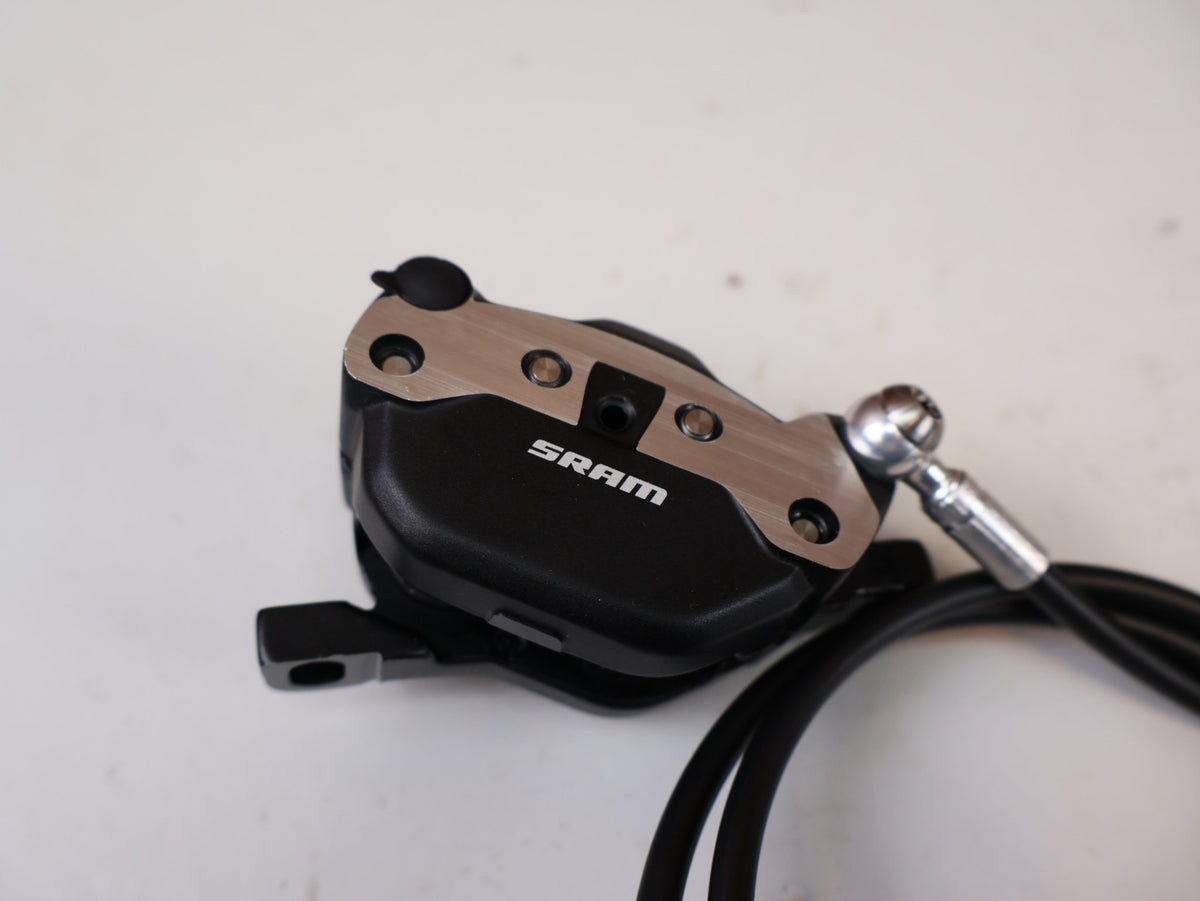 Bremse von Sram, SRAM Maven Ultimate B1 Scheibenbremsen Set VR HR Carbon vor USEDBIKES-OB.DE Hintergrund