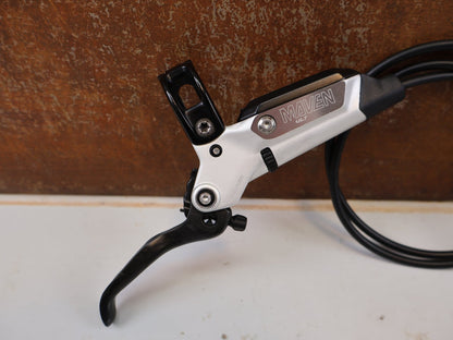 Bremse von Sram, SRAM Maven Ultimate B1 Scheibenbremsen Set VR+HR Carbon vor USEDBIKES-OB.DE Hintergrund