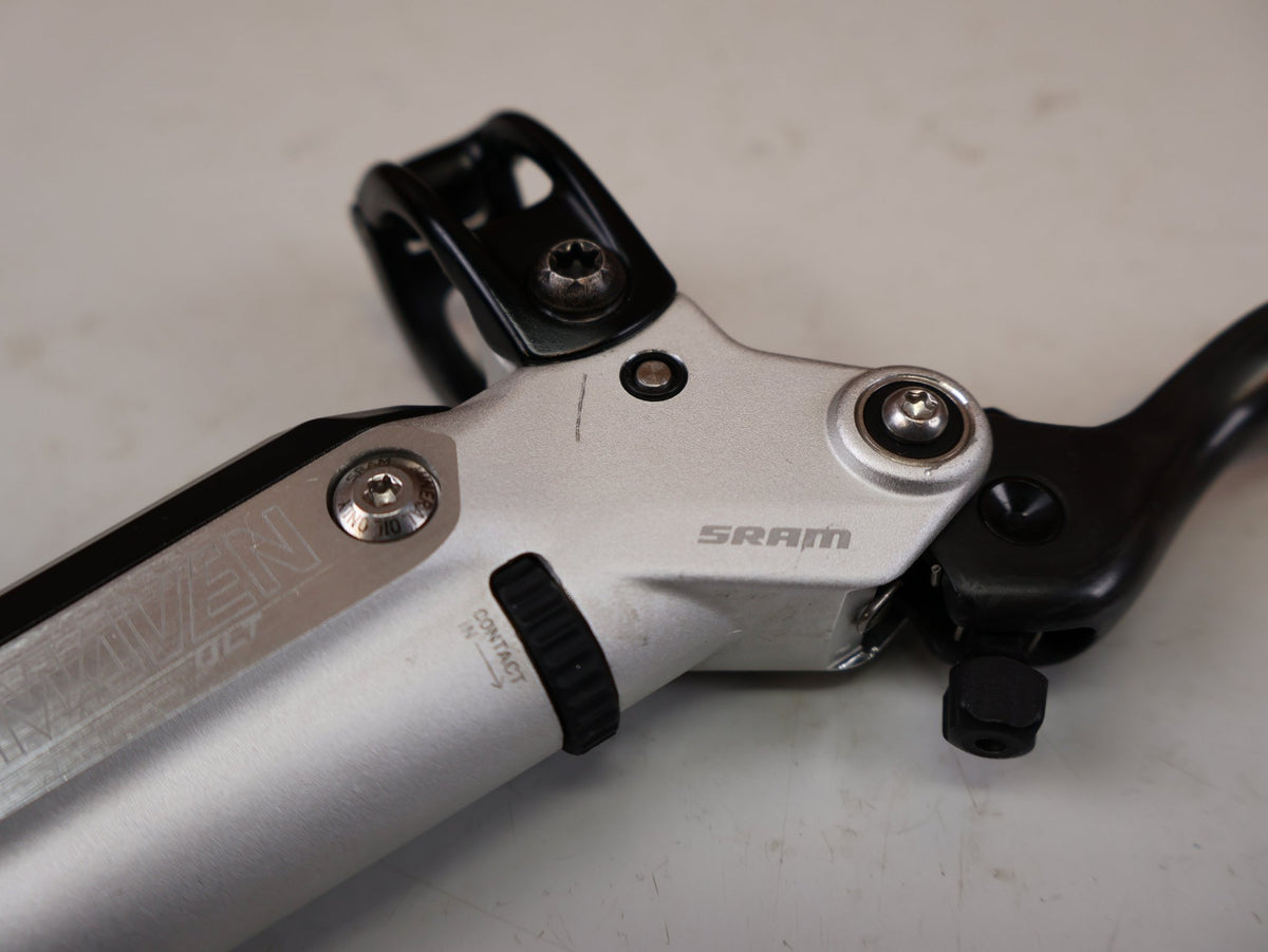 Bremse von Sram, SRAM Maven Ultimate B1 Scheibenbremsen Set VR+HR Carbon vor USEDBIKES-OB.DE Hintergrund
