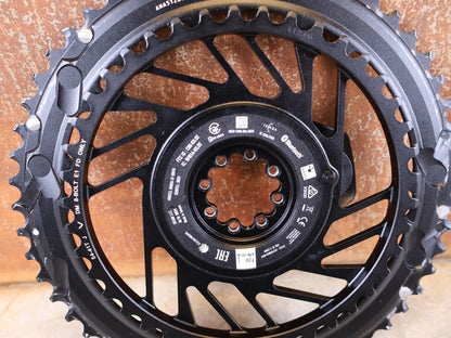 Kettenblatt von Sram, SRAM RED AXS E1 POWERMETER - KIT / QUARQ – 54/41 ZÄHNE – DUB – 12 - FACH ROAD vor USEDBIKES - OB.DE Hintergrund