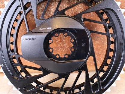 Kettenblatt von Sram, SRAM RED AXS E1 POWERMETER - KIT / QUARQ – 54/41 ZÄHNE – DUB – 12 - FACH ROAD vor USEDBIKES - OB.DE Hintergrund