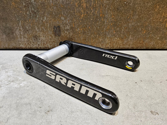 Kurbel von Sram, SRAM RED AXS KURBELARME E1 DUB 8 - BOLT / TEAM EDITION - RACE / 175MM vor USEDBIKES - OB.DE Hintergrund