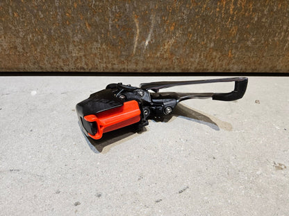 Schaltungsteile von Sram, SRAM RED ETAP AXS UMWERFER 12 FACH vor USEDBIKES - OB.DE Hintergrund