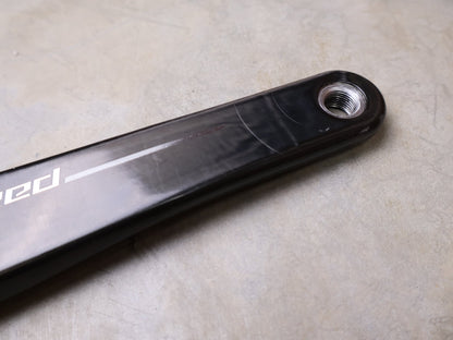 Kurbel von Sram, SRAM RED XPLR KURBEL / CARBON – DUB – WIDE – E1 – SCHWARZ – 170 MM vor USEDBIKES - OB.DE Hintergrund