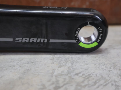 Powermeter von Sram, SRAM RED XPLR WIDE QUARQ POWERMETER KURBEL E1 / 42 ZÄHNE / 172.5MM vor USEDBIKES - OB.DE Hintergrund