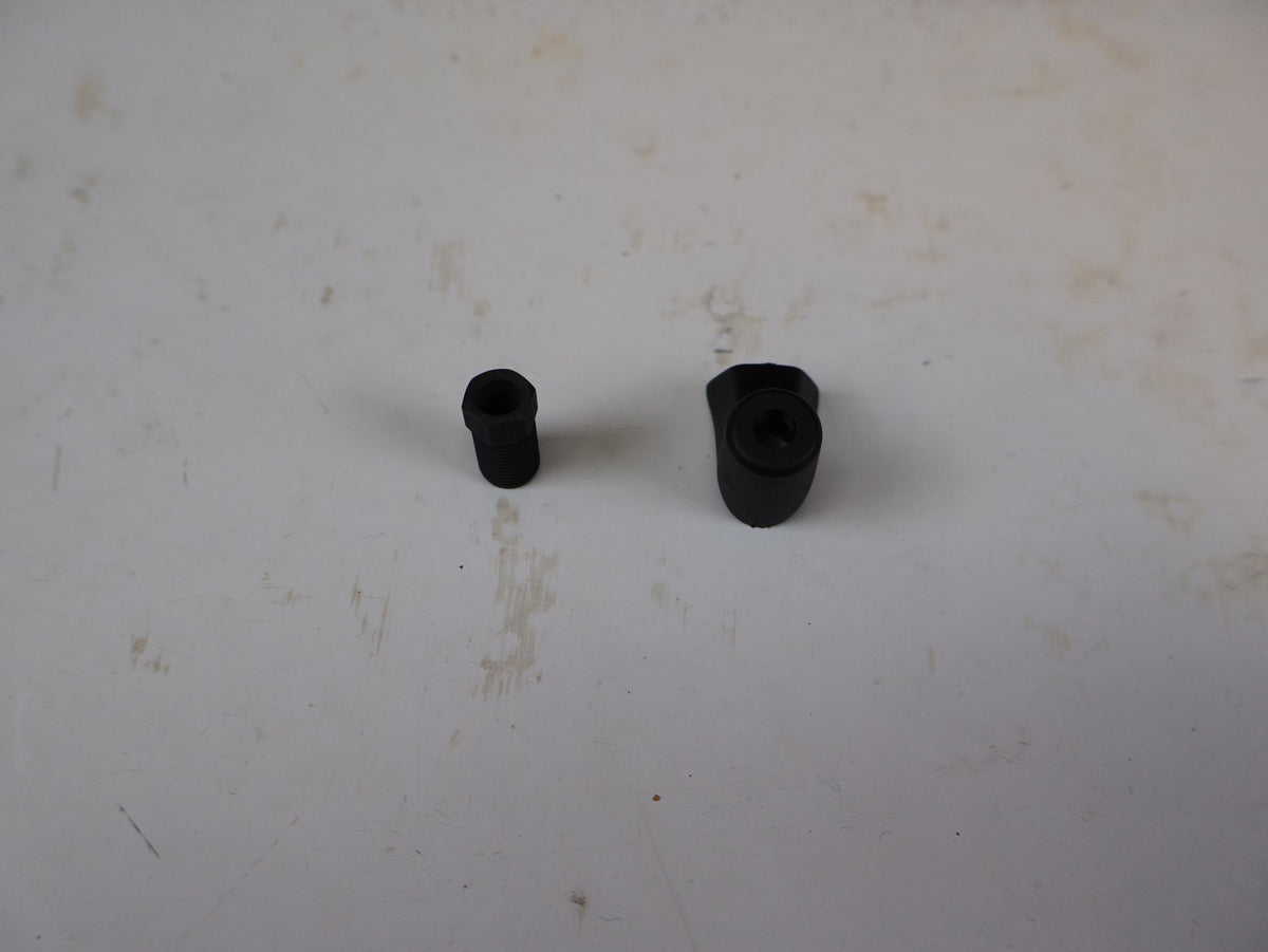 Bremsleitung von Sram, SRAM TÜLLEN SET BREMSLEITUNG LEVEL CODE LEITUNGSMANSCHETTE vor USEDBIKES-OB.DE Hintergrund