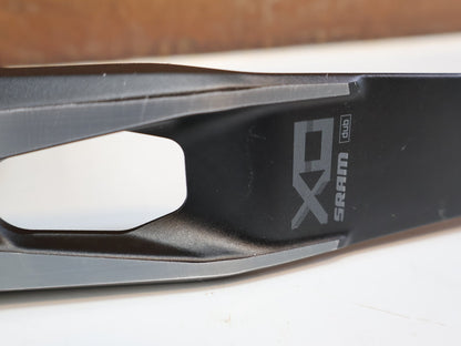 Kurbel von Sram, SRAM X0 EAGLE TRANSMISSION KURBELARME / T-TYPE / WIDE / 165 MM vor USEDBIKES-OB.DE Hintergrund