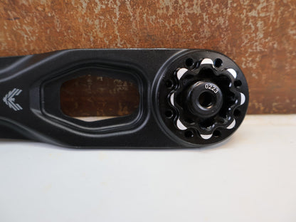 Kurbel von Sram, SRAM X0 EAGLE TRANSMISSION KURBELARME / T - TYPE / WIDE / 170 MM vor USEDBIKES - OB.DE Hintergrund