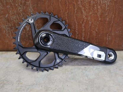 Kurbel von Sram, SRAM X01 ALL DOWNHILL DUB KURBELGARNITUR 165 MM 36T 6 MM OFFSET vor USEDBIKES - OB.DE Hintergrund