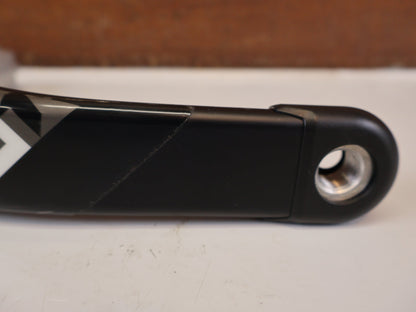 Kurbel von Sram, SRAM X01 EAGLE DUB KURBELARM LINKS 165 MM CARBON vor USEDBIKES-OB.DE Hintergrund