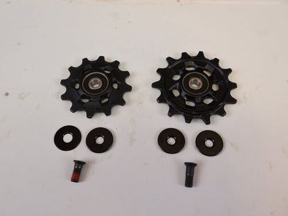 Zubehör von Sram, SRAM X01 EAGLE SCHALTWERKSKÄFIG INNEN INKL. PULLEY vor USEDBIKES-OB.DE Hintergrund