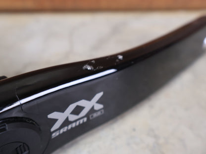 Powermeter von Sram, SRAM XX EAGLE AXS TRANSMISSION POWER METER KURBELARM – DUB - PWR / 55 MM – 170 MM vor USEDBIKES - OB.DE Hintergrund