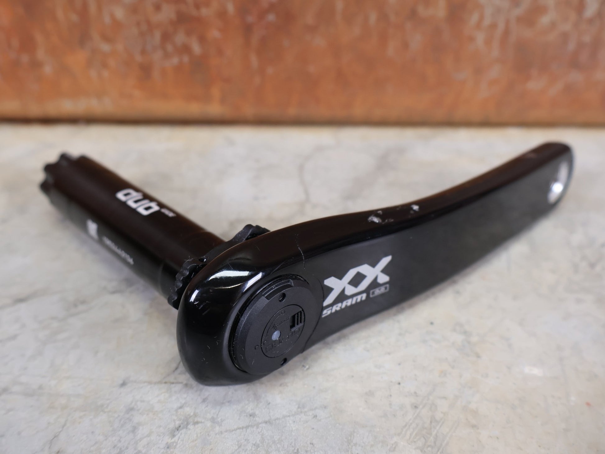 Powermeter von Sram, SRAM XX EAGLE AXS TRANSMISSION POWER METER KURBELARM – DUB - PWR / 55 MM – 170 MM vor USEDBIKES - OB.DE Hintergrund