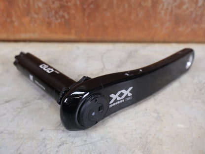 Powermeter von Sram, SRAM XX EAGLE AXS TRANSMISSION POWER METER KURBELARM – DUB - PWR / 55 MM – 170 MM vor USEDBIKES - OB.DE Hintergrund