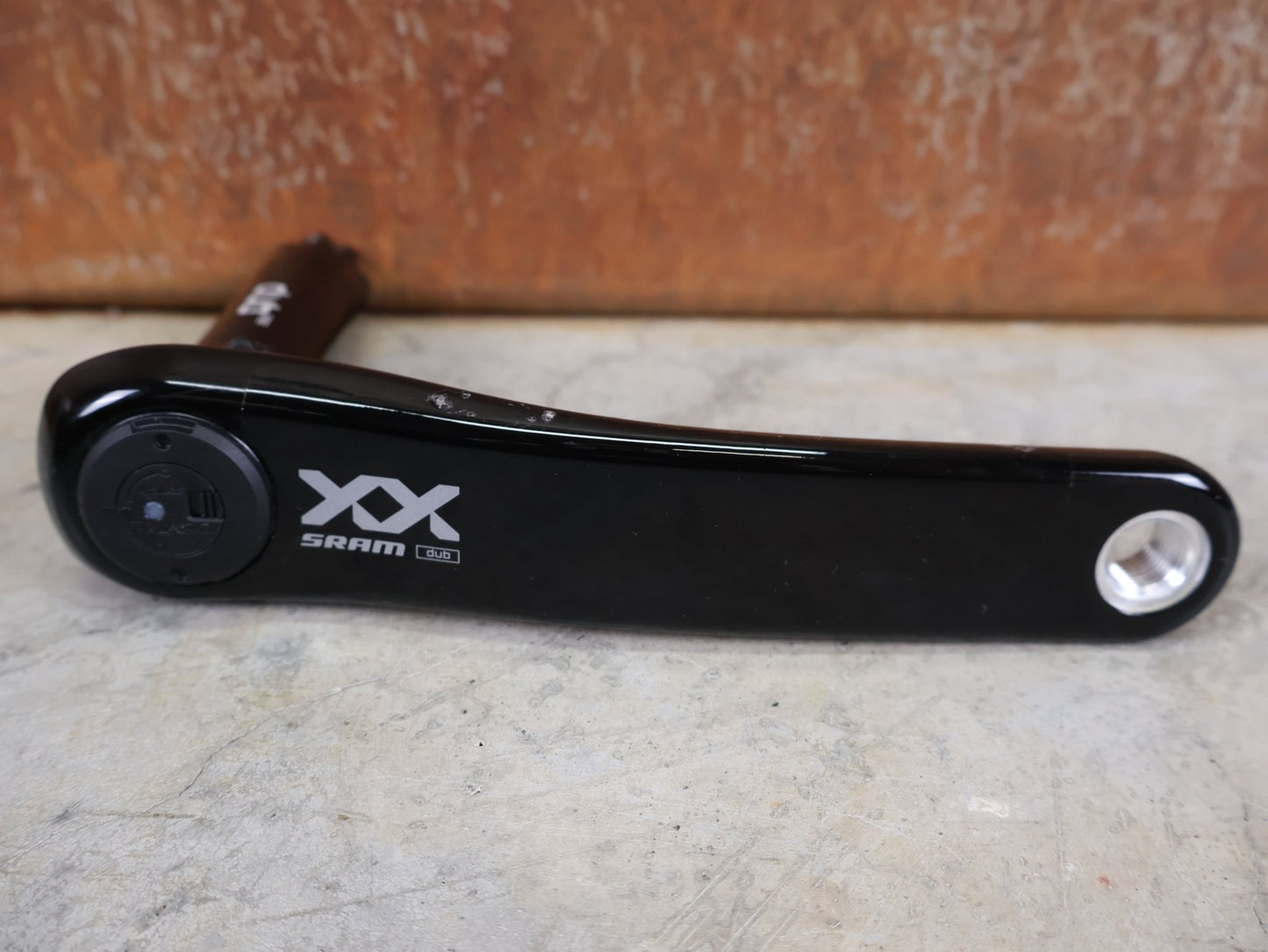 Powermeter von Sram, SRAM XX EAGLE AXS TRANSMISSION POWER METER KURBELARM – DUB - PWR / 55 MM – 170 MM vor USEDBIKES - OB.DE Hintergrund