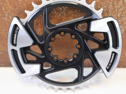 Kettenblatt von Sram, SRAM XX EAGLE TRANSMISSION KETTENBLATT / 32Z / 3MM OFFSET / INKL. BASHGUARDS vor USEDBIKES-OB.DE Hintergrund
