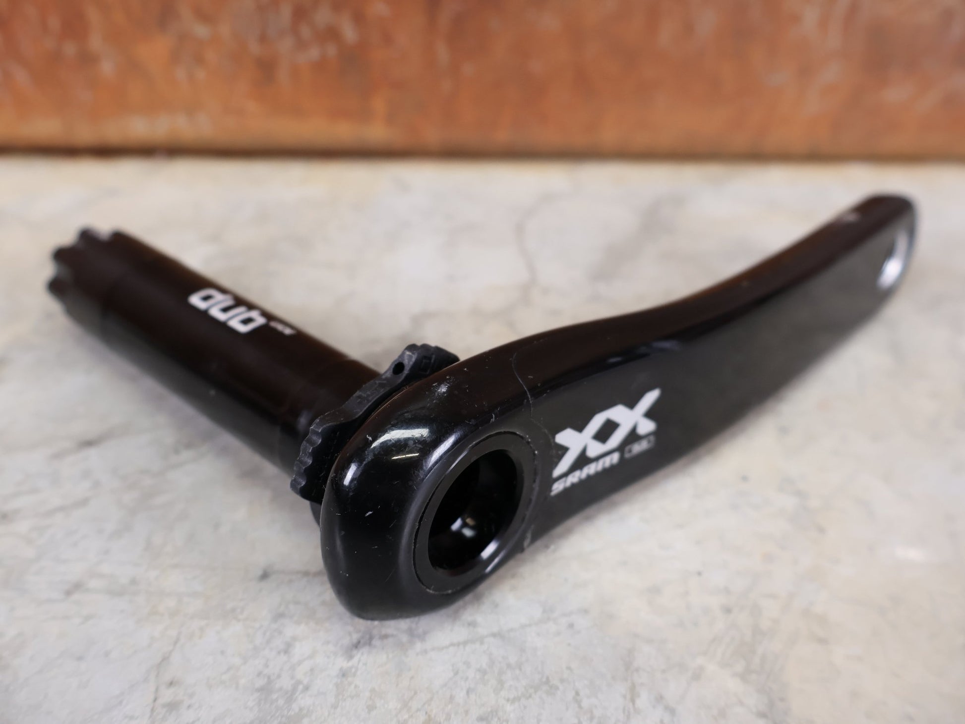 Kurbel von Sram, SRAM XX EAGLE TRANSMISSION KURBELARME – DUB MTB WIDE / 55 MM – 165 MM vor USEDBIKES - OB.DE Hintergrund