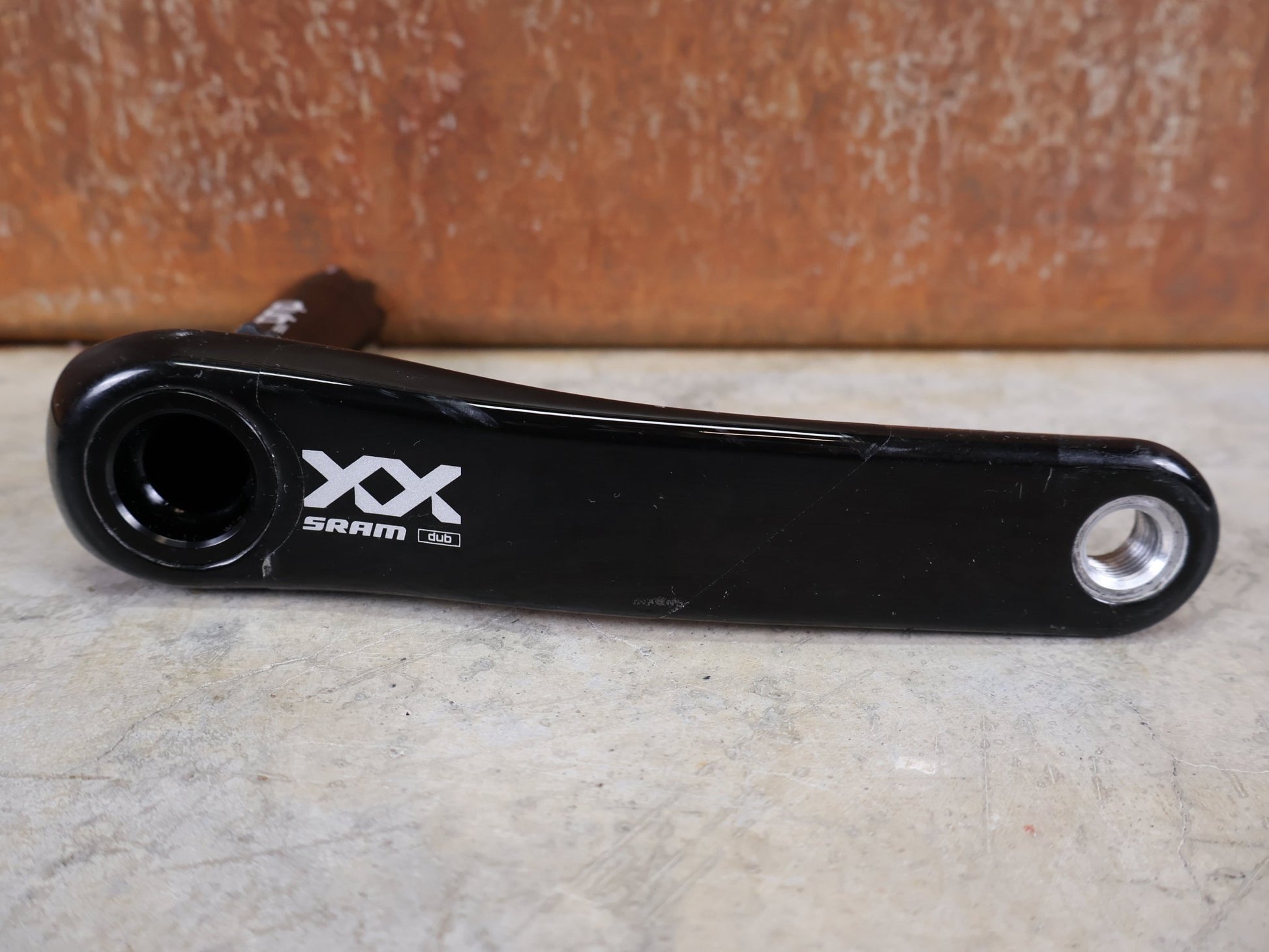 Kurbel von Sram, SRAM XX EAGLE TRANSMISSION KURBELARME – DUB MTB WIDE / 55 MM – 165 MM vor USEDBIKES - OB.DE Hintergrund