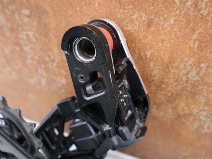Schaltungsteile von Sram, SRAM XX SL EAGLE AXS T-TYPE SCHALTWERK / 12-FACH TRANSMISSION CARBON MTB vor USEDBIKES-OB.DE Hintergrund