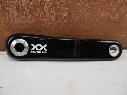 Kurbel von Sram, SRAM XX SL EAGLE T-TYPE KURBELARME / CARBON / 165MM / DUB / 8-BOLT / Q 168MM vor USEDBIKES-OB.DE Hintergrund