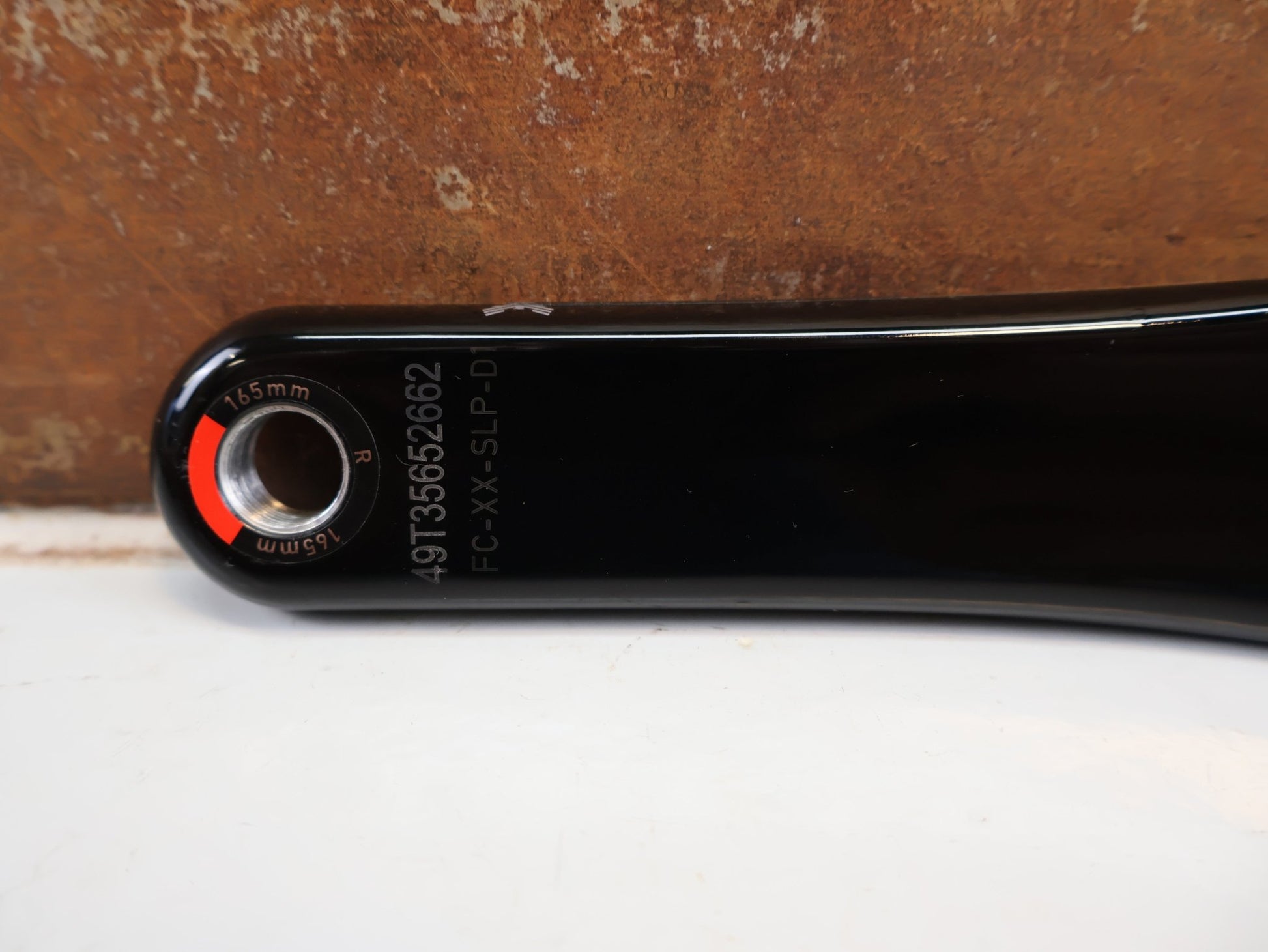 Kurbel von Sram, SRAM XX SL EAGLE T-TYPE KURBELARME / CARBON / 165MM / DUB / 8-BOLT / Q 168MM vor USEDBIKES-OB.DE Hintergrund
