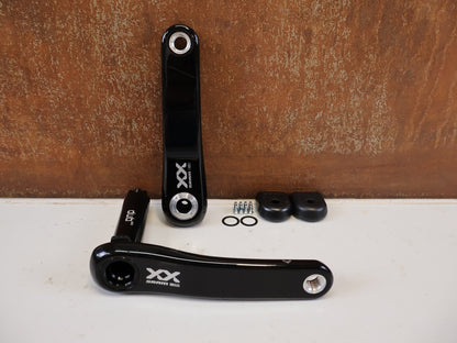 Kurbel von Sram, SRAM XX SL / XX EAGLE TRANSMISSION KURBELARME 165 MM / DUB WIDE / Q174 vor USEDBIKES-OB.DE Hintergrund