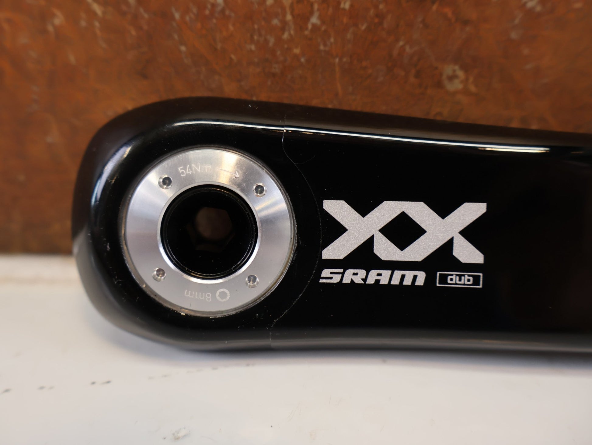 Kurbel von Sram, SRAM XX SL / XX EAGLE TRANSMISSION KURBELARME 165 MM / DUB WIDE / Q174 vor USEDBIKES-OB.DE Hintergrund