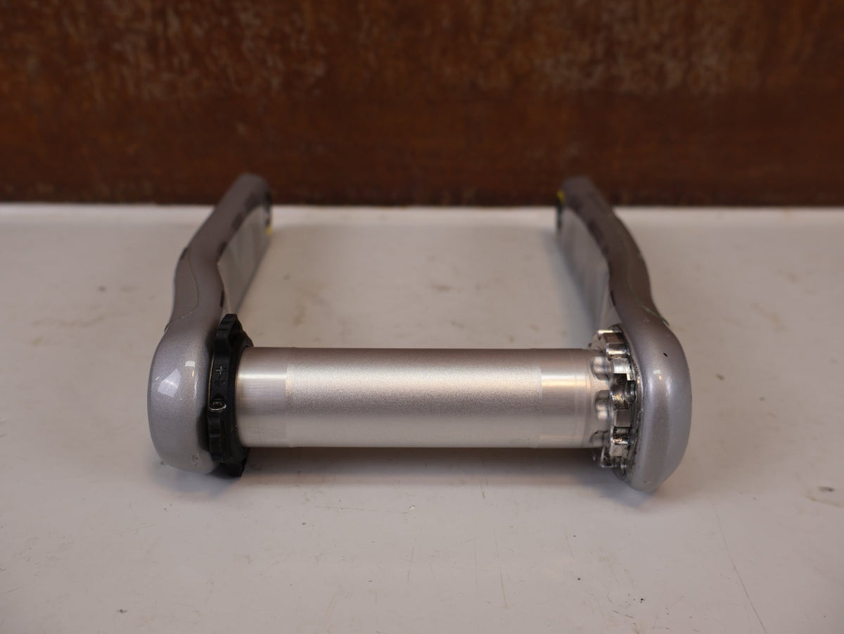 Kurbel von Sram, SRAM XX1 Eagle Kurbel Nino Schurter DUB SL 175mm / 3-Bolt vor USEDBIKES-OB.DE Hintergrund