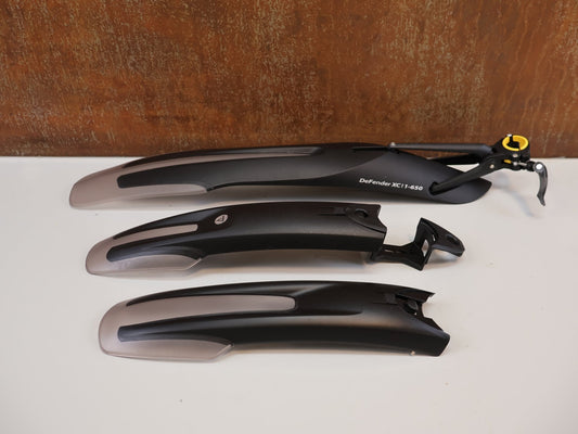 Schutzbleche & Gepäckträger von topeak, TOPEAK DEFENDER M1 / XC11 SET / 27,5 ZOLL / MTB SCHUTZBLECHE / UNVOLLSTÄNDIG vor USEDBIKES - OB.DE Hintergrund