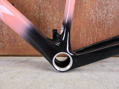 Gravel - /Cyclocrossrahmen von Trek, TREK BOONE RAHMENSET / LOWSTICK TO LIVING CORAL FADE / DISC / 56CM vor USEDBIKES - OB.DE Hintergrund