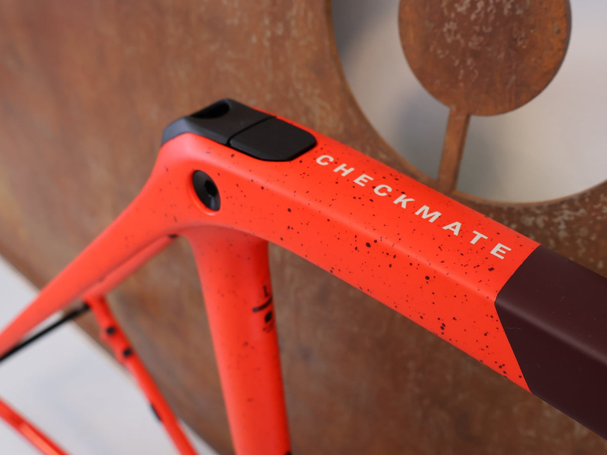 Gravel-/Cyclocrossrahmen von Trek, TREK CHECKMATE SLR CARBON GRAVEL RAHMENSET / L / UDH vor USEDBIKES-OB.DE Hintergrund