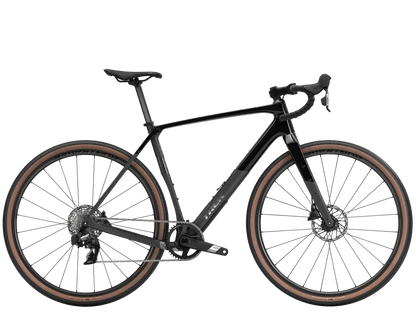 Gravel/Cyclocross von Trek, TREK CHECKPOINT SL 5 AXS GEN 3 / TREK BLACK / M vor USEDBIKES - OB.DE Hintergrund