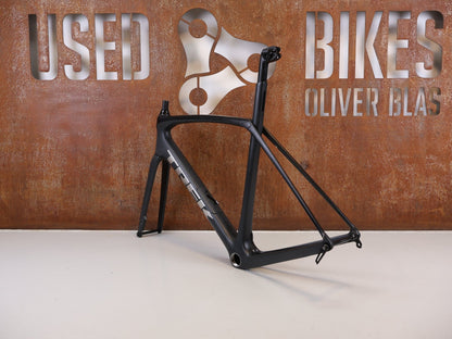 Rennradrahmen von Trek, Trek Domane SL 7 Rahmenset RH 56cm Carbon IsoSpeed / 2020 vor USEDBIKES-OB.DE Hintergrund