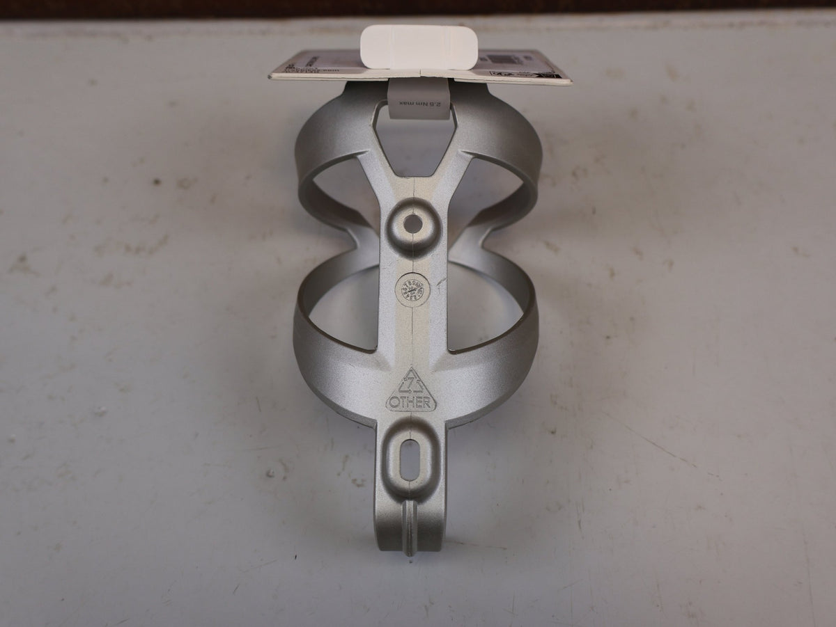 Trinkflaschen und Halter von Trek, TREK ELITE RECYCLED FLASCHENHALTER / LUNAR SILVER vor USEDBIKES-OB.DE Hintergrund