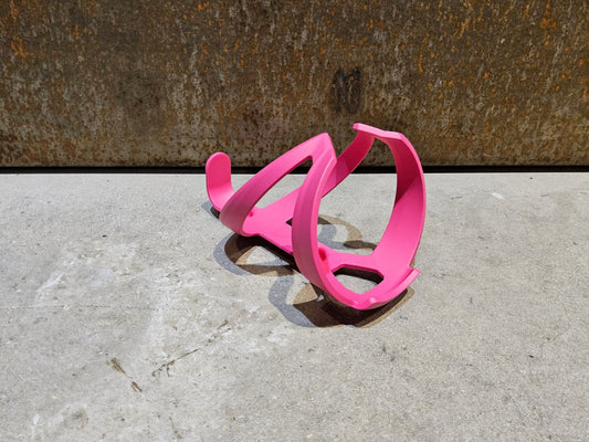 Trinkflaschen und Halter von Trek, TREK ELITE RECYCLED FLASCHENHALTER / VICE PINK vor USEDBIKES - OB.DE Hintergrund