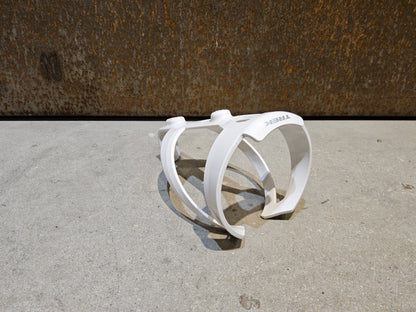 Trinkflaschen und Halter von Trek, TREK ELITE RECYCLED FLASCHENHALTER / WHITE vor USEDBIKES - OB.DE Hintergrund