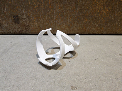 Trinkflaschen und Halter von Trek, TREK ELITE RECYCLED FLASCHENHALTER / WHITE vor USEDBIKES - OB.DE Hintergrund