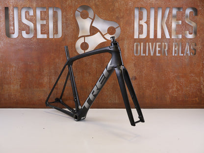 Rennradrahmen von Trek, TREK EMONDA SLR CARBON RAHMENSET MATTE ONYX / 56 vor USEDBIKES-OB.DE Hintergrund
