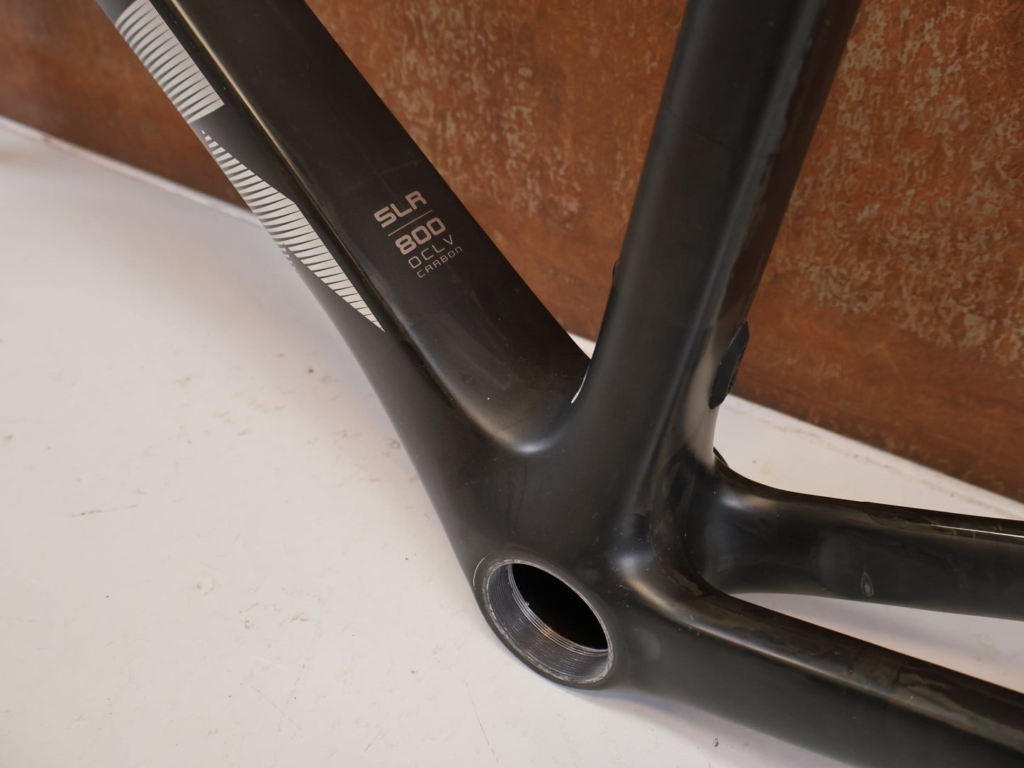 Rennradrahmen von Trek, TREK EMONDA SLR CARBON RAHMENSET MATTE ONYX / 56 vor USEDBIKES-OB.DE Hintergrund