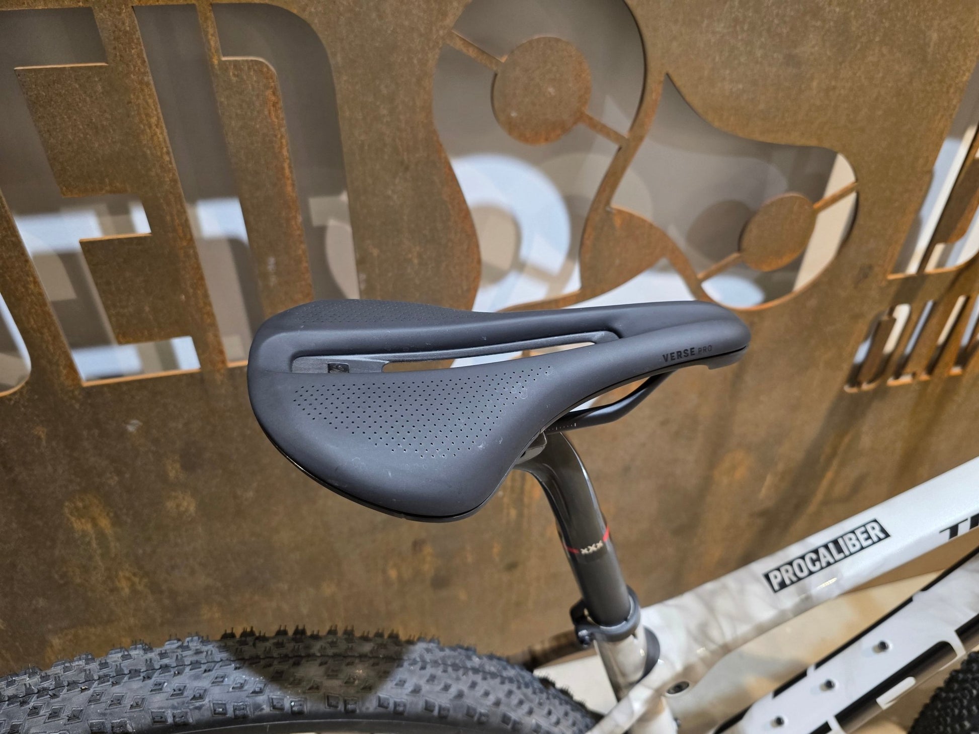 Mountainbike von Trek, TREK FACTORY RACING TEAM PROCALIBER TRANSMISSION XX SL / M vor USEDBIKES - OB.DE Hintergrund