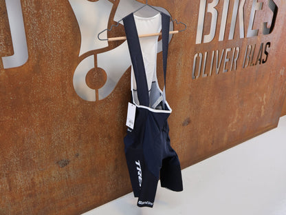 Herrenbekleidung - TFR von Santini, TREK FACTORY RACING XC RACE BIBSHORT / TRÄGERHOSE / HERREN vor USEDBIKES-OB.DE Hintergrund