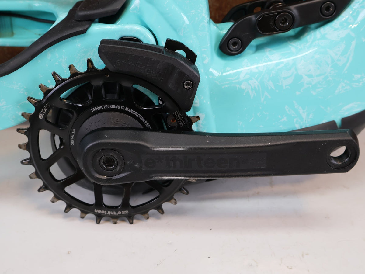 Mountainbikerahmen von Trek, Trek Fuel+ LX 5 Gen 2 Rahmen TQ 580Wh Unbroken / L vor USEDBIKES-OB.DE Hintergrund