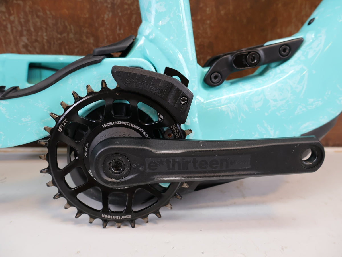 Mountainbikerahmen von Trek, Trek Fuel+ LX 5 Gen 2 Rahmen TQ 580Wh Unbroken / L vor USEDBIKES-OB.DE Hintergrund