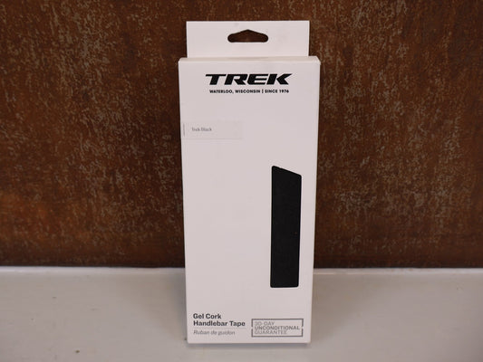 Griffe und Lenkerbänder von Trek, TREK GEL CORK LENKERBAND / SCHWARZ / 2,5MM / GEL - DÄMPFUNG vor USEDBIKES - OB.DE Hintergrund