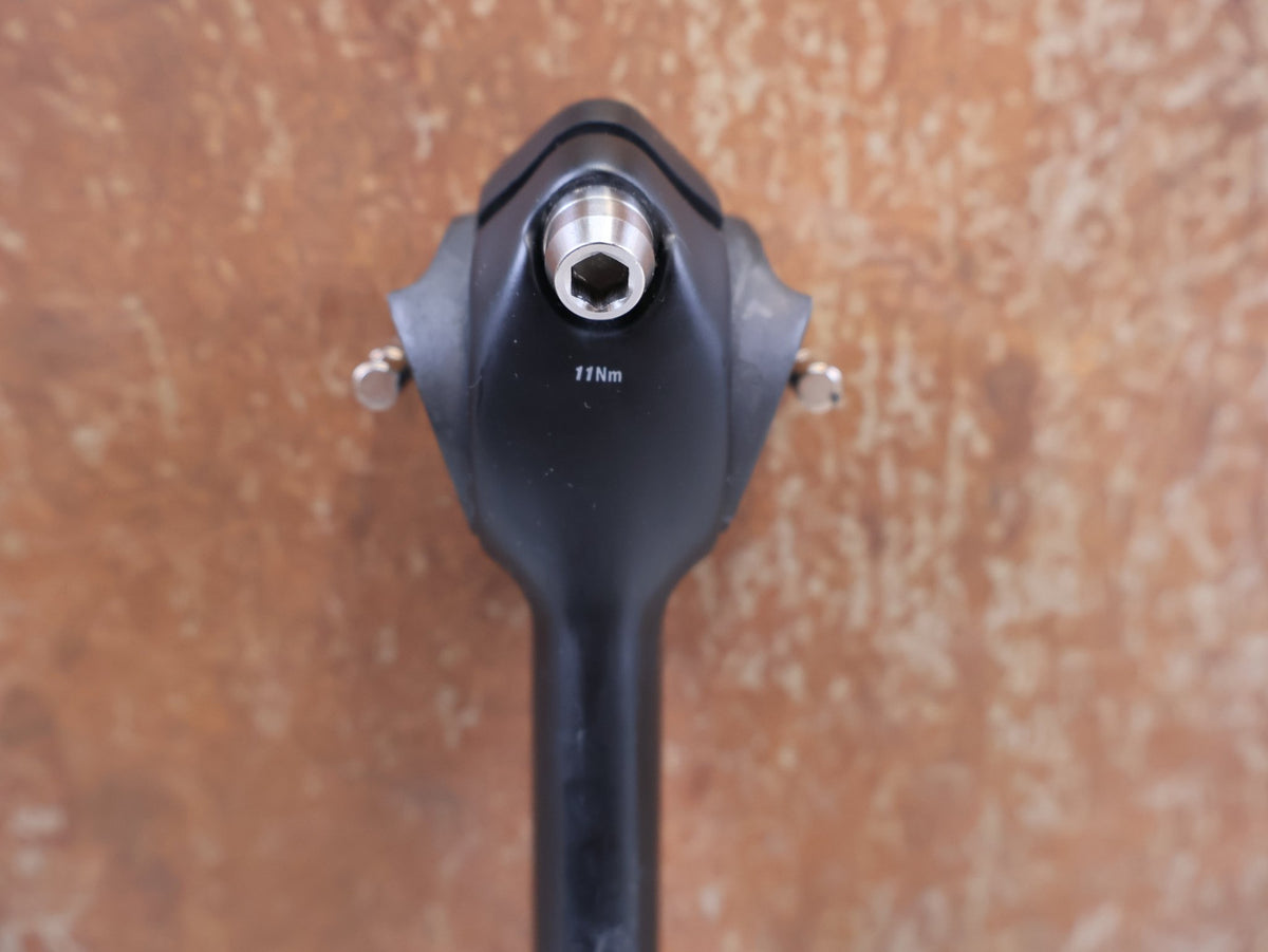 Sattelstütze von Trek, Trek Madone Gen 8 Carbon Sattelstütze 190mm 0mm Setback vor USEDBIKES-OB.DE Hintergrund