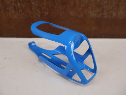 Trinkflaschen und Halter von Trek, Trek RSL Aero Carbon Flaschenhalter OCLV Blue Navy 35g vor USEDBIKES-OB.DE Hintergrund